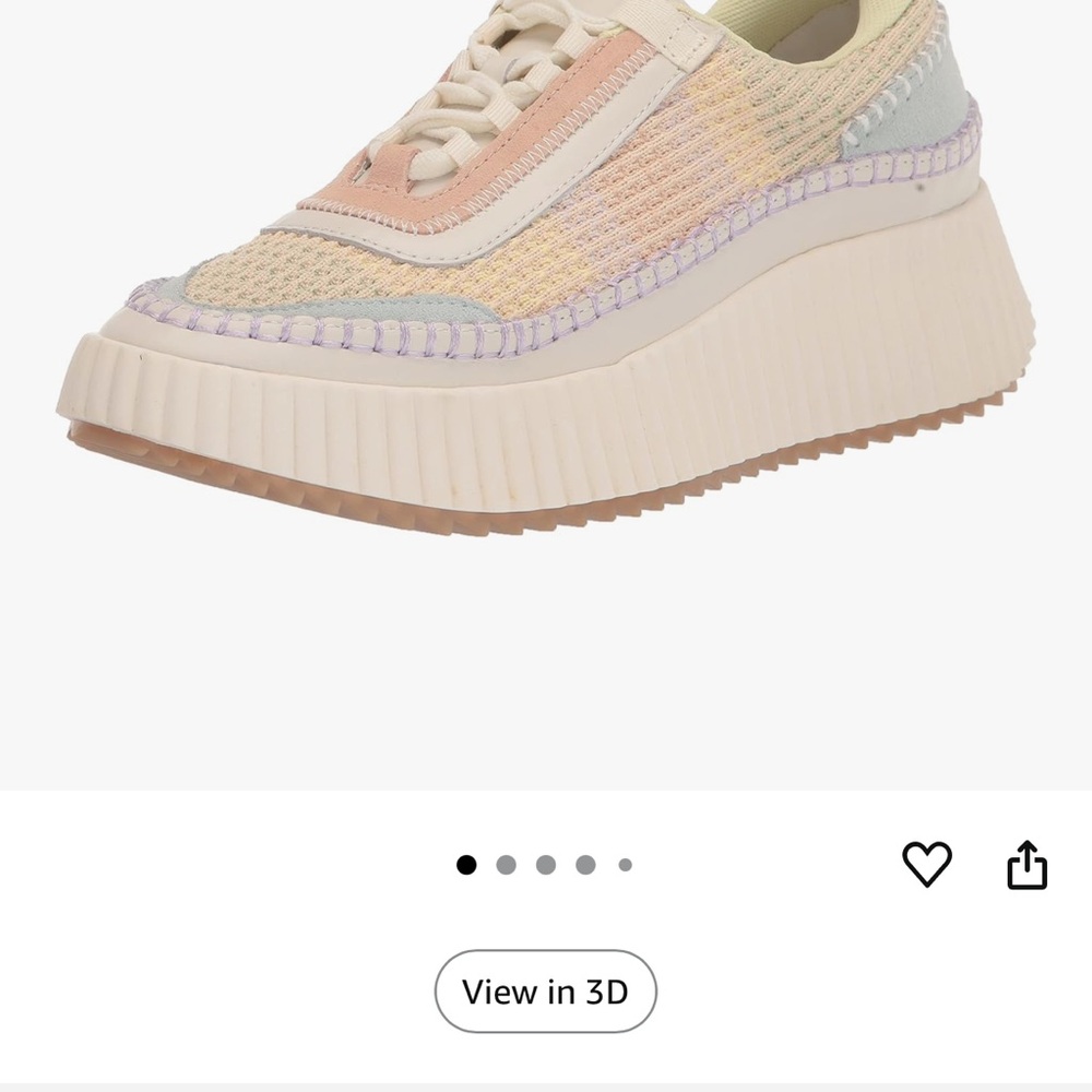Dolce Vita Multicolor Platform Sneakers